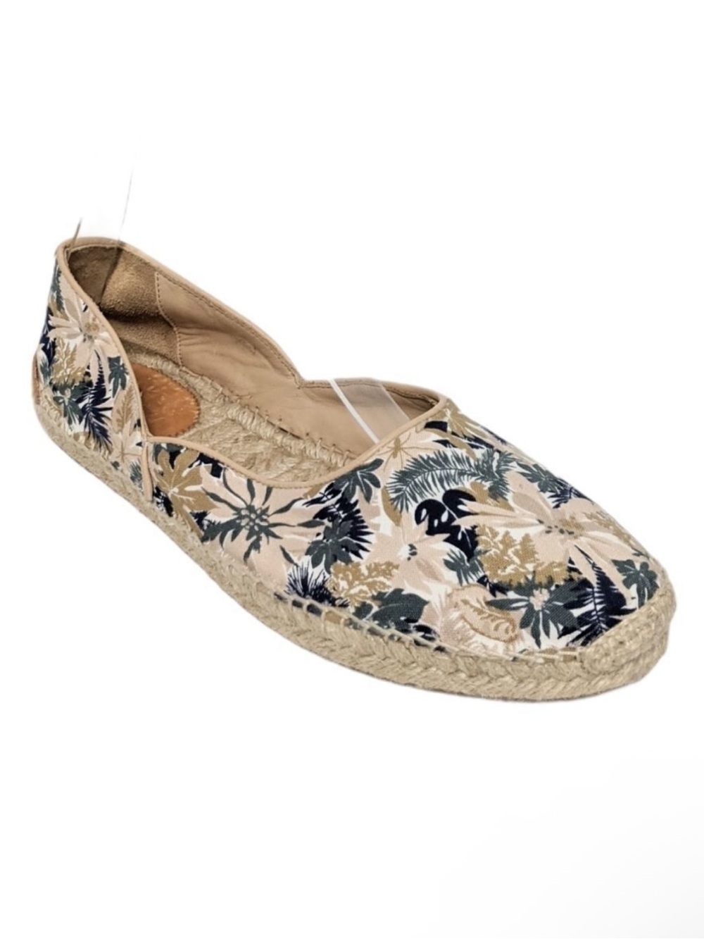 RAG & BONE Georgie Cotton Botanical Espadrilles 40